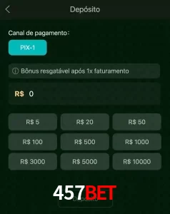 deposits 457BET